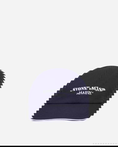 Шапка с козирка Stone Island Marina Cap Тъмно синьо | 8015991X5.V0027, 2