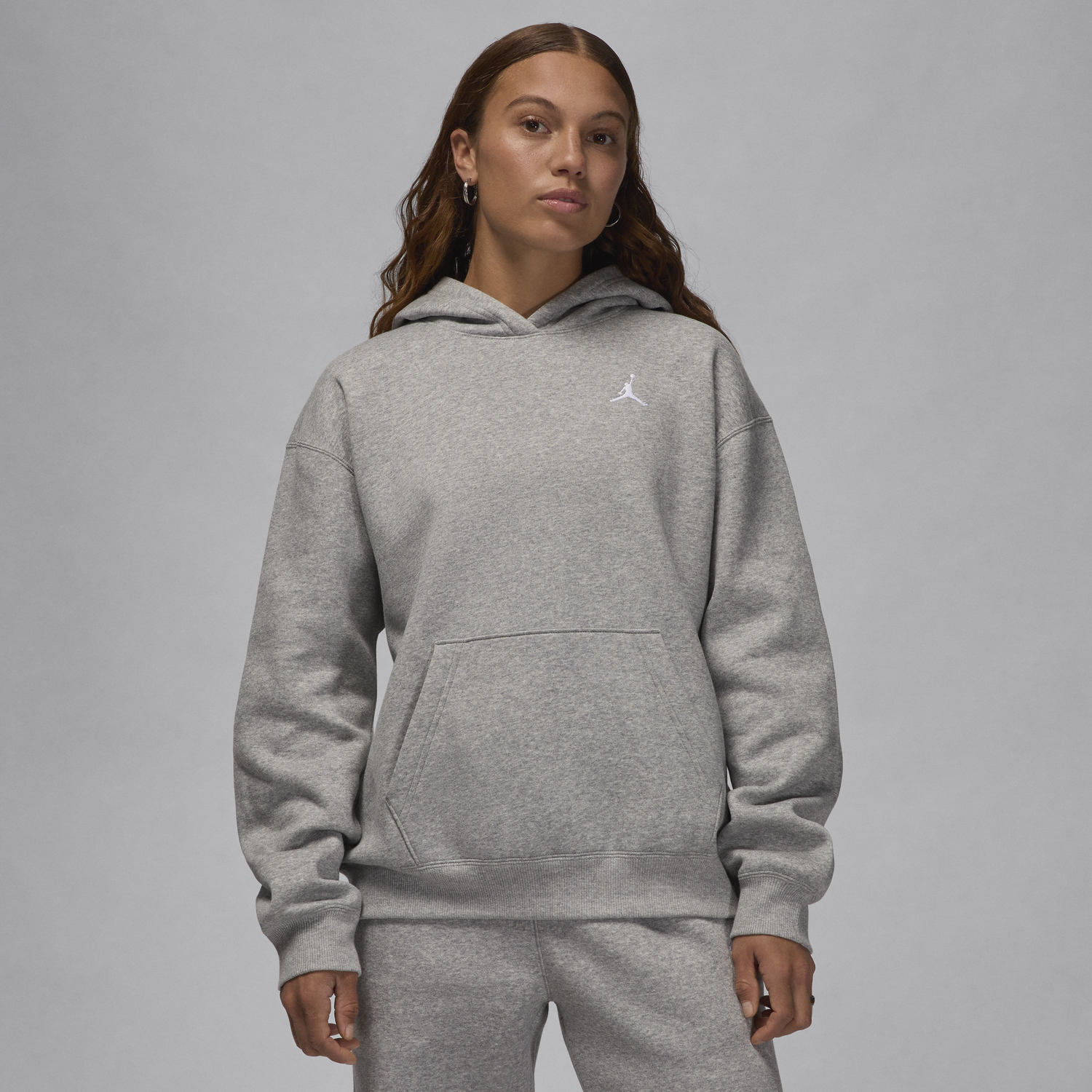 Суитчър Jordan Jordan Brooklyn Fleece Сиво | FV7071-063, 0