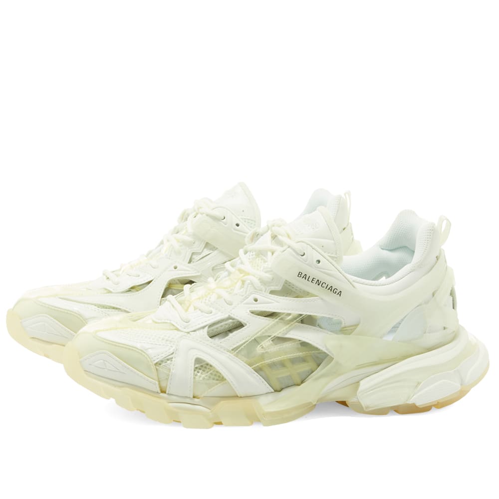 Кецове и обувки Balenciaga Balenciaga Clearsole Track 2 Бяло | 668823-W3CT1-9000, 0
