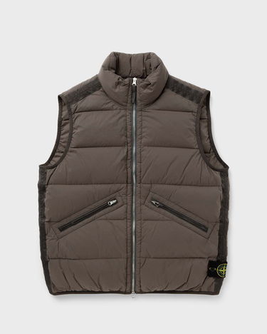 Жилетка Stone Island PIUMA Кафяво | 8115G0828.V0075, 0