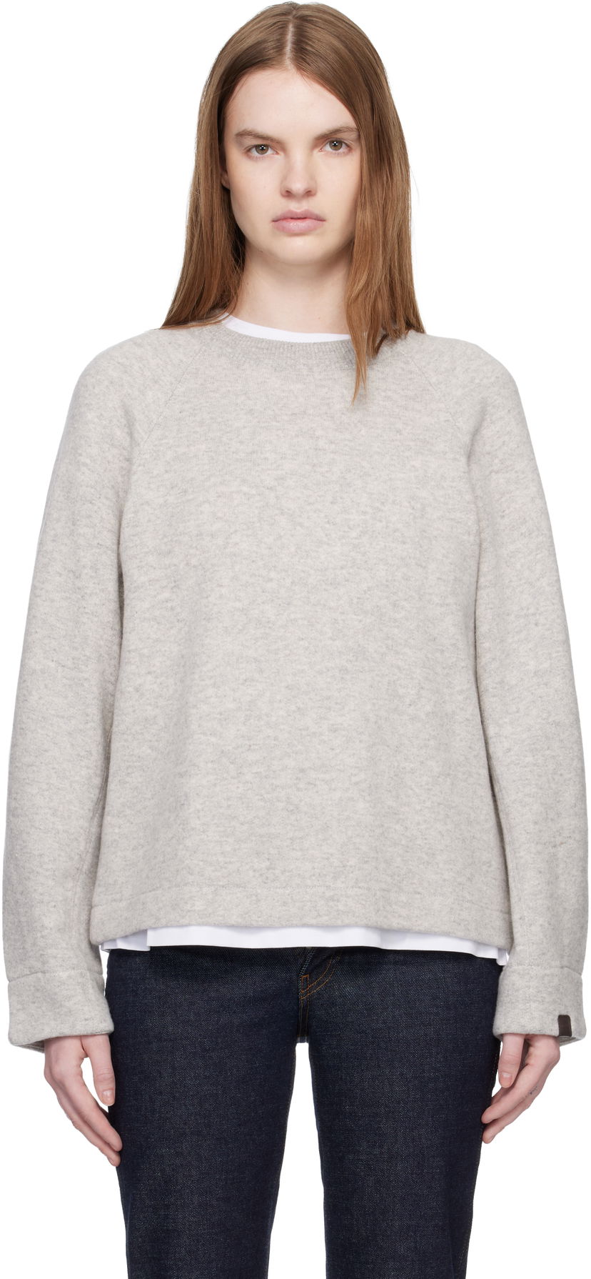 Пуловер Max Mara Max Mara Mxpaere Sweater Сиво | 2611921048600