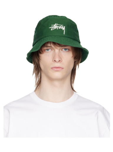 Шапка Stüssy Big Stock Bucket Hat Зелено | 1321132