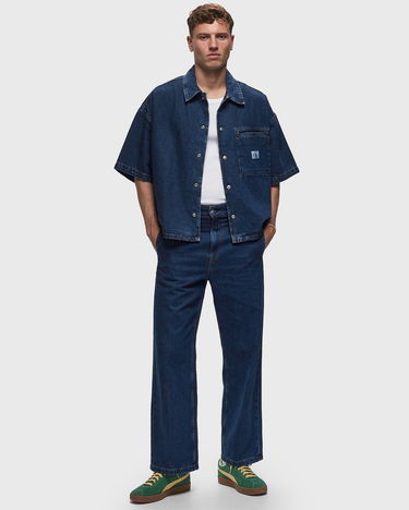 Дънки CALVIN KLEIN CLEAN PRESSED TROUSERS Тъмно синьо | J30J3248311A4, 1