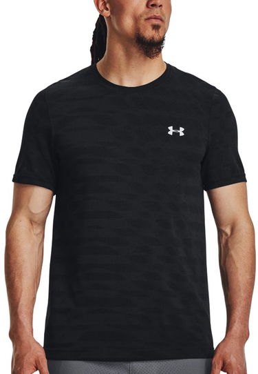 Тениска Under Armour HeatGear Seamless Ripple Tee Черно | 1379281-001, 0