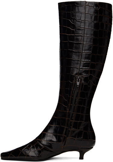 Дъждобран TOTEME TOTEME 'The Slim' Knee-High Boots Черно | 241-WAS954-LE0023, 2