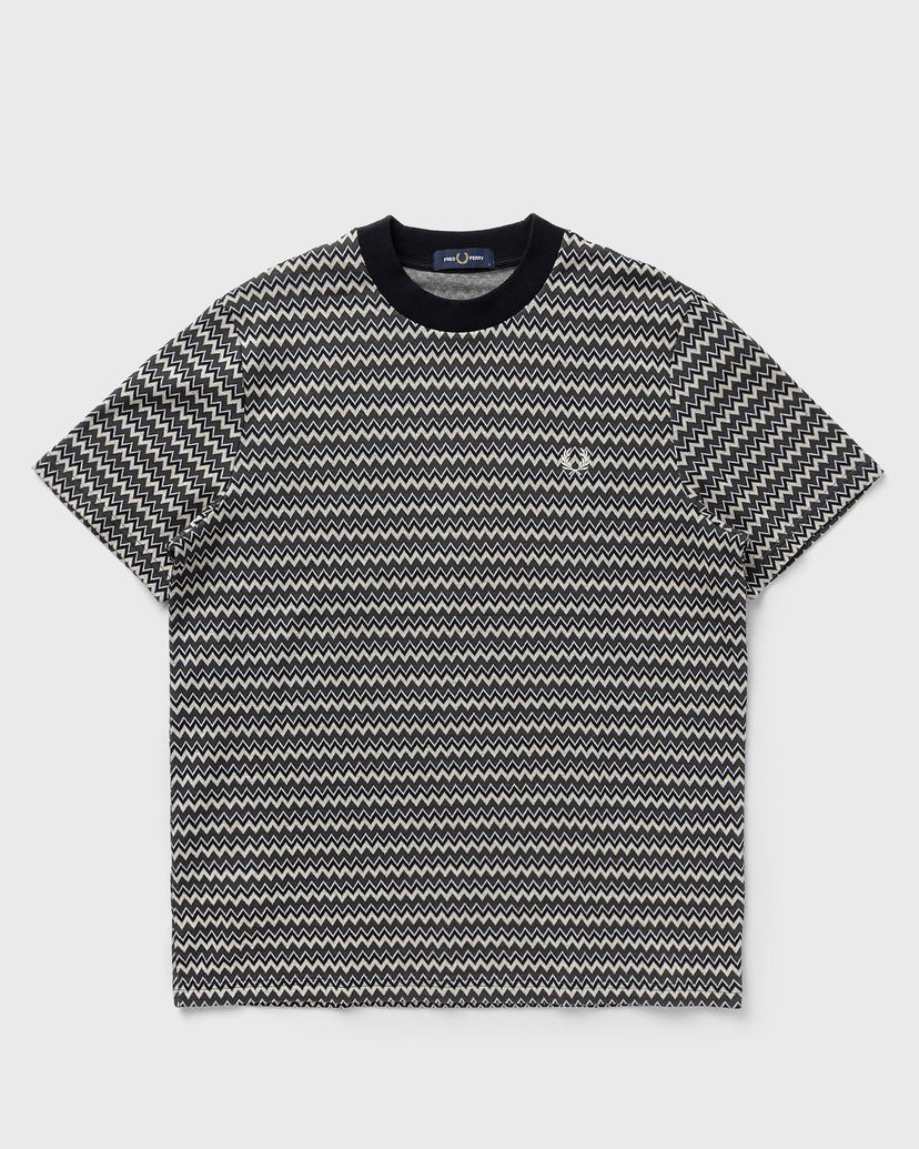 Тениска Fred Perry JACQUARD T-SHIRT Синьо | M8583-608