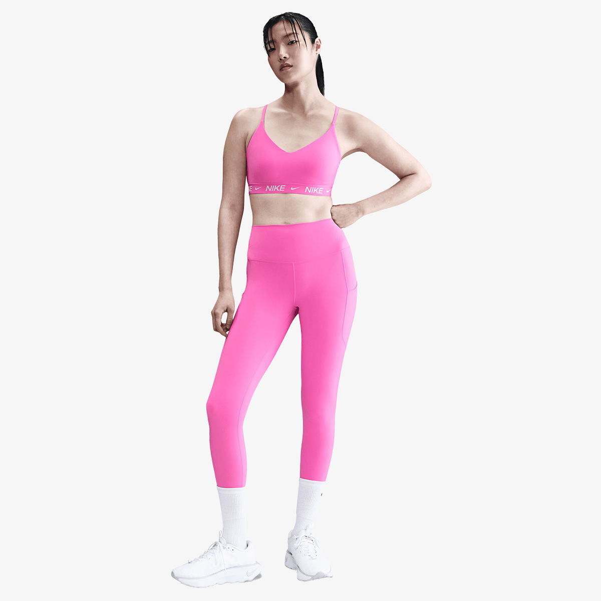 Сутиен Nike Nike Indy Light Support Sports Bra Розово | FD1062-675, 0