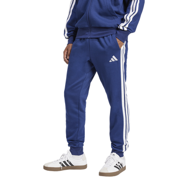 Спортни панталони adidas Performance 3-Stripes Fleece Track Pants Синьо | JD1859, 0