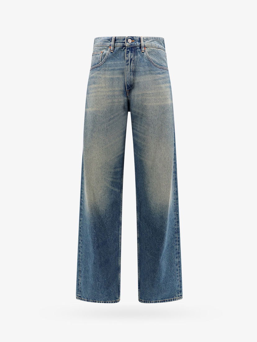 Дънки Maison Margiela Wide Leg Jeans Синьо | SH0LA0010S30589980