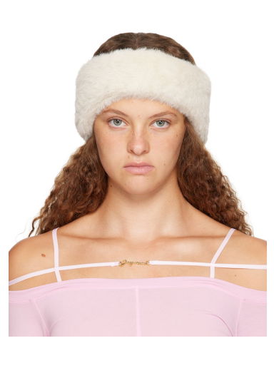 Le Papier 'Le Bandeau Neve' Headband "Off-White"