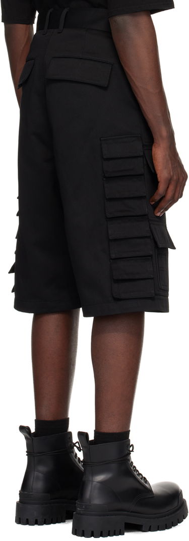 Къси панталони We11done We11done Flap Pocket Shorts Черно | WD-PT1-24-218-M-BK, 2