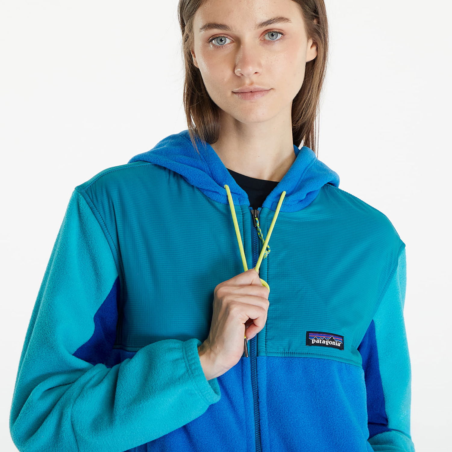 Суитчър Patagonia Microdini Hoodie Синьо | 26270 VSLB, 1