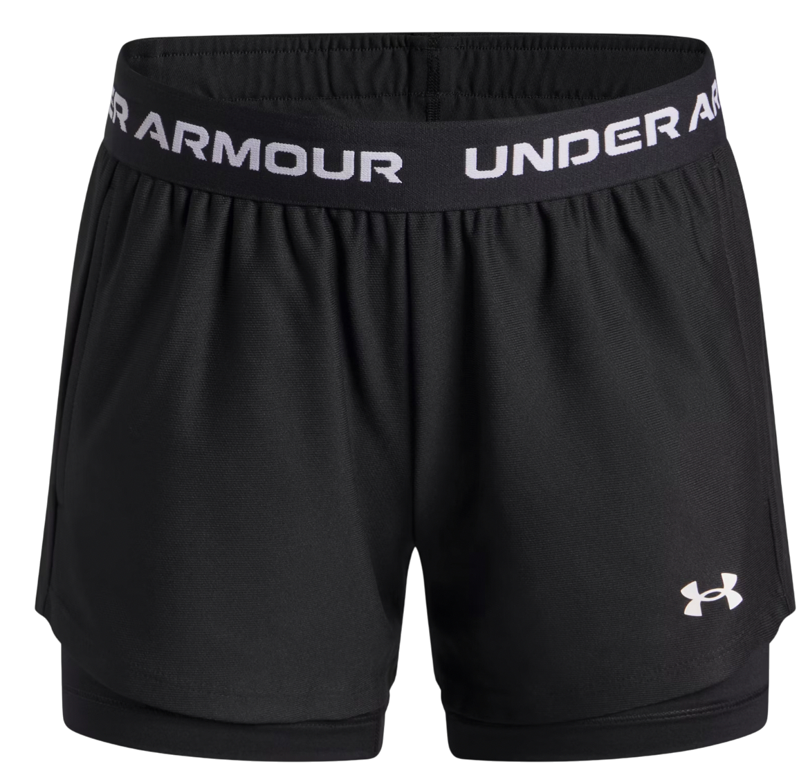 Къси панталони Under Armour Tech Play Up 2N1 Shorts Черно | 6004985-005, 0