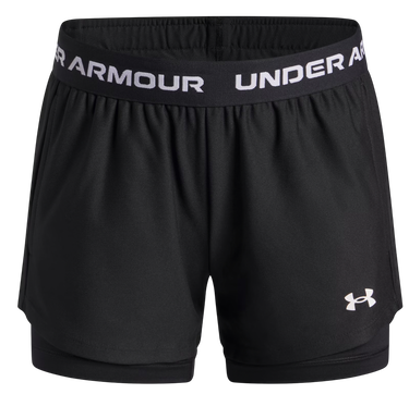 Къси панталони Under Armour Tech Play Up 2N1 Shorts Черно | 6004985-005, 0