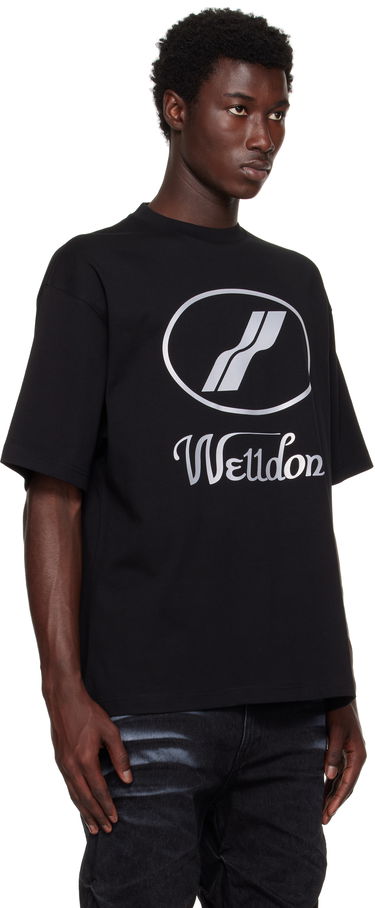 Тениска We11done Printed T-Shirt Черно | WD-TP5-19-930-BK, 4