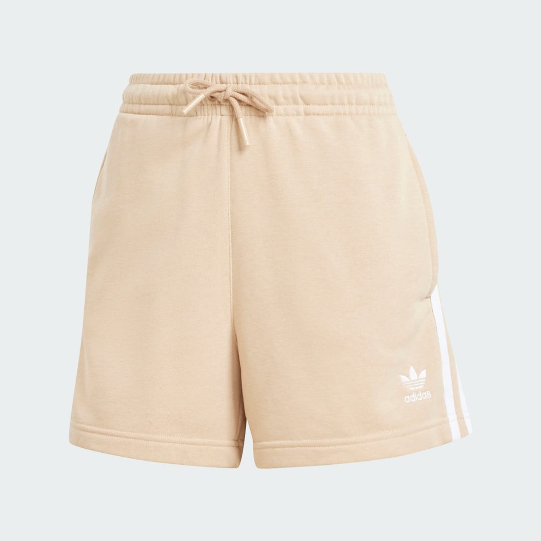 Къси панталони adidas Performance 3-Stripes French Terry Shorts Бежово | IY2159, 1