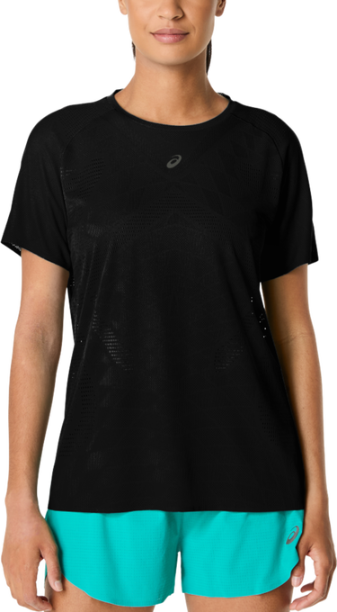 Тениска Asics Metarun Short Sleeve Running T-Shirt Черно | 2012d223-001, 0