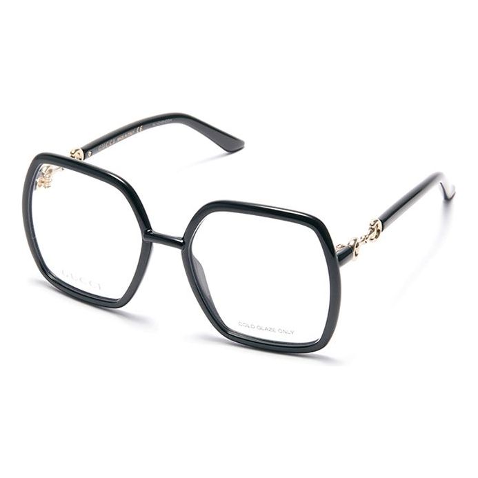 Слънчеви очила Gucci Gucci Horsebit Retro Geometry Optical Glasses Черно | GG0890O-001, 0
