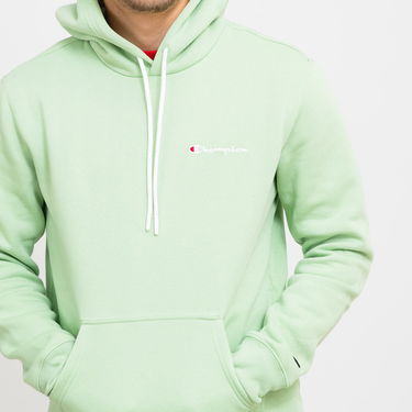 Суитчър Champion Script Logo Hoodie Зелено | 219208-GS107, 2