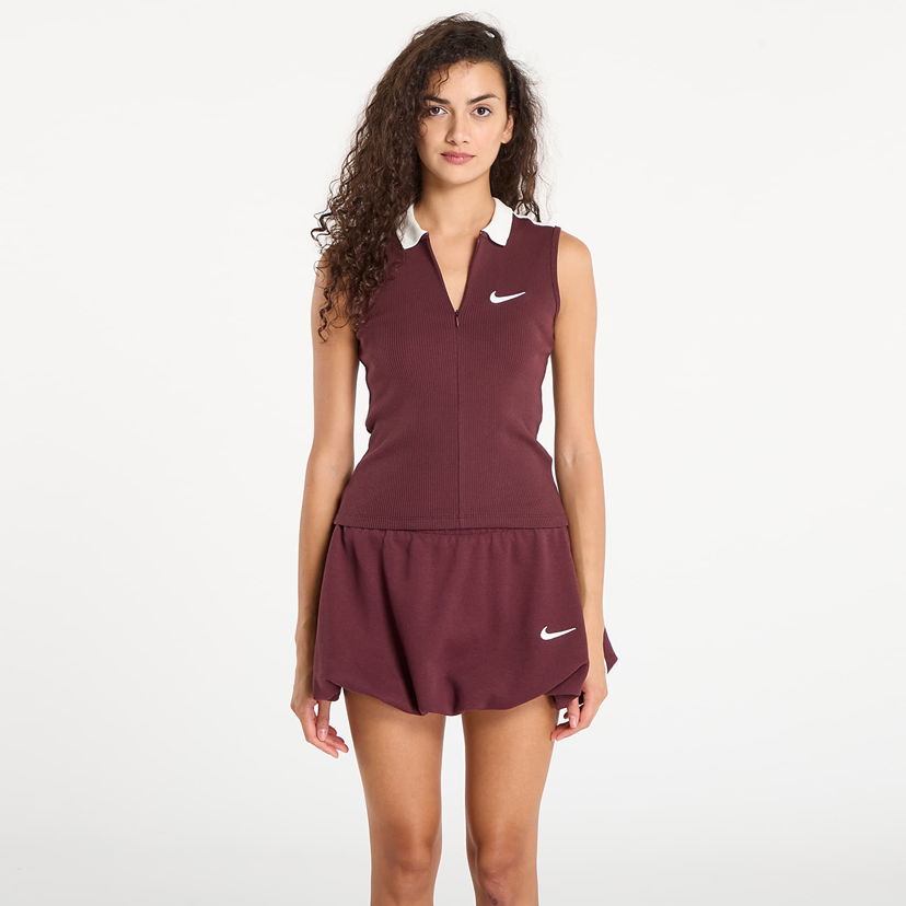 Потник Nike Fitted Tank Top Бургунди | IO8899-652