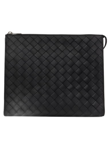 Дамска чанта Bottega Veneta Standing Pouch Черно | 729303 VCPQ3