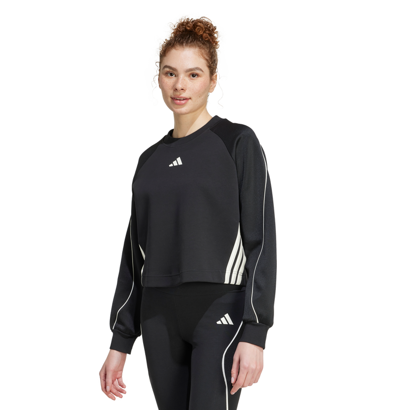 Суитчър adidas Originals Stadium Sweatshirt Черно | JL6996