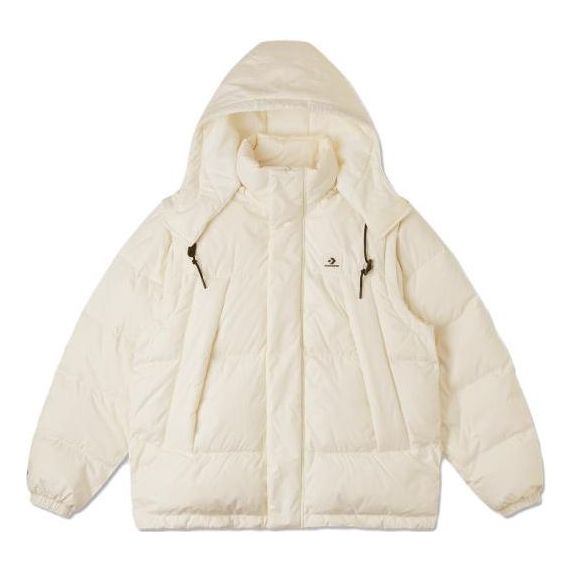 Пухо яке Converse Converse Premium Short Down Jacket Бяло | 10025253-A01