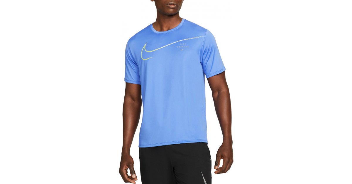 Тениска Nike Nike Dri-FIT UV Run Division Miler T-Shirt Синьо | dm4811-432, 1
