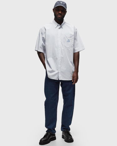Риза Carhartt WIP S/S Linus Shirt Бяло | I033028_21Z_XX, 2