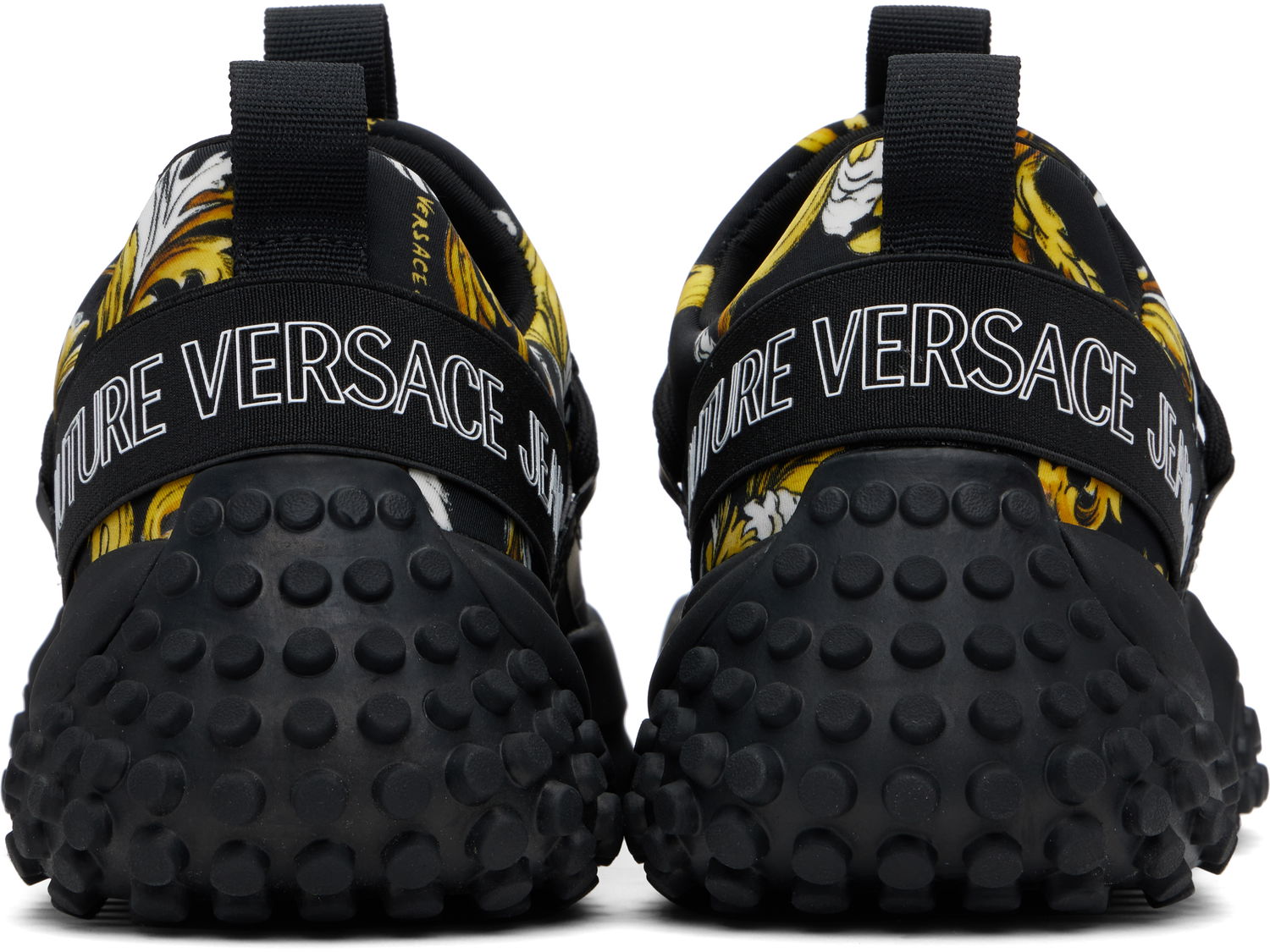 Кецове и обувки Versace Versace Jeans Couture Outline Barocco Hyber Черно | E78YA3SN2_EZSC68, 1