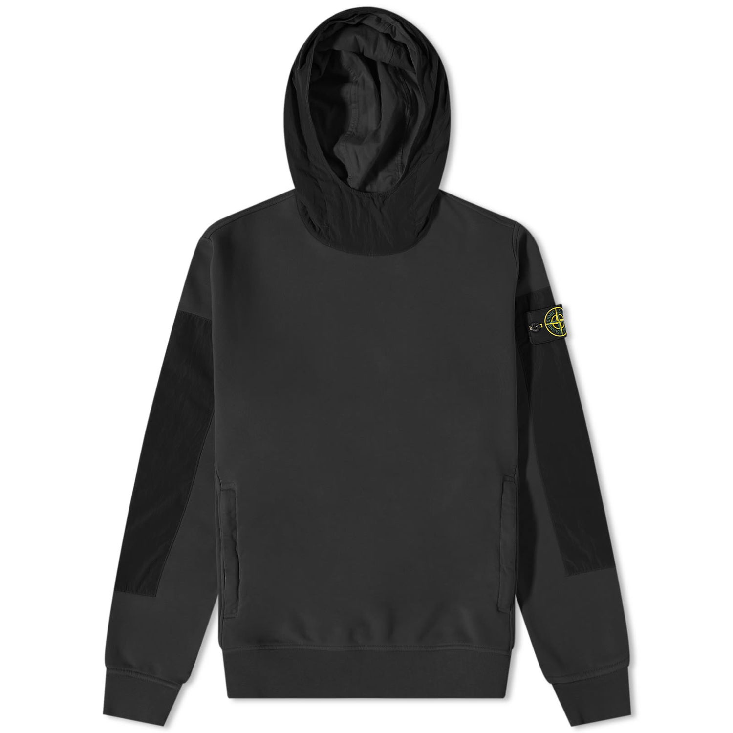 Суитчър Stone Island Nylon Hoodie Черно | 781563854-V0029, 0