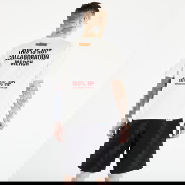Тениска HERON PRESTON This Is Not Short Sleeve Tee Бяло | HMAA032S23JER0090110, 1