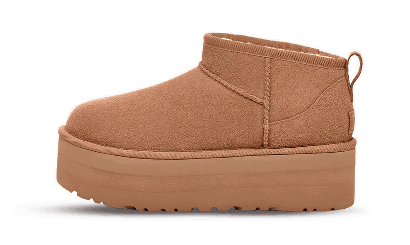 Кецове и обувки UGG Classic Ultra Mini Platform Кафяво | 115092CHE
