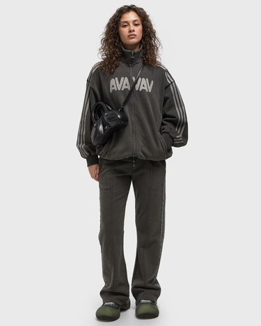 Спортни панталони adidas Originals AVAVAV Flared Side-Stripe French Terry Track Pant Сиво | KA9843, 2