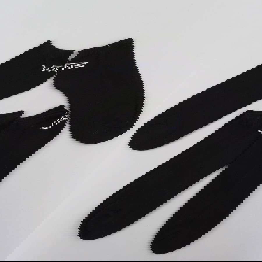 Бельо и чорапи Vans Classic Low Socks Черно | VXS0BLK VXS8BLK, 1