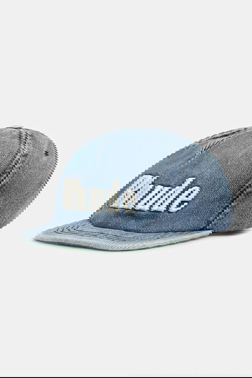 Шапка с козирка Rhude RHUDE Denim Baseball Cap Синьо | RHPF25HA01741, 0