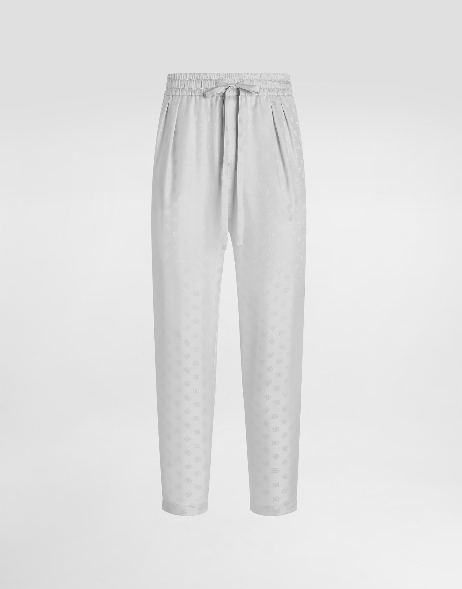 Панталони Dolce & Gabbana Dolce & Gabbana DG Logo Jacquard Jogging Trousers Бяло | GP12QTFJ1JYN4534, 0