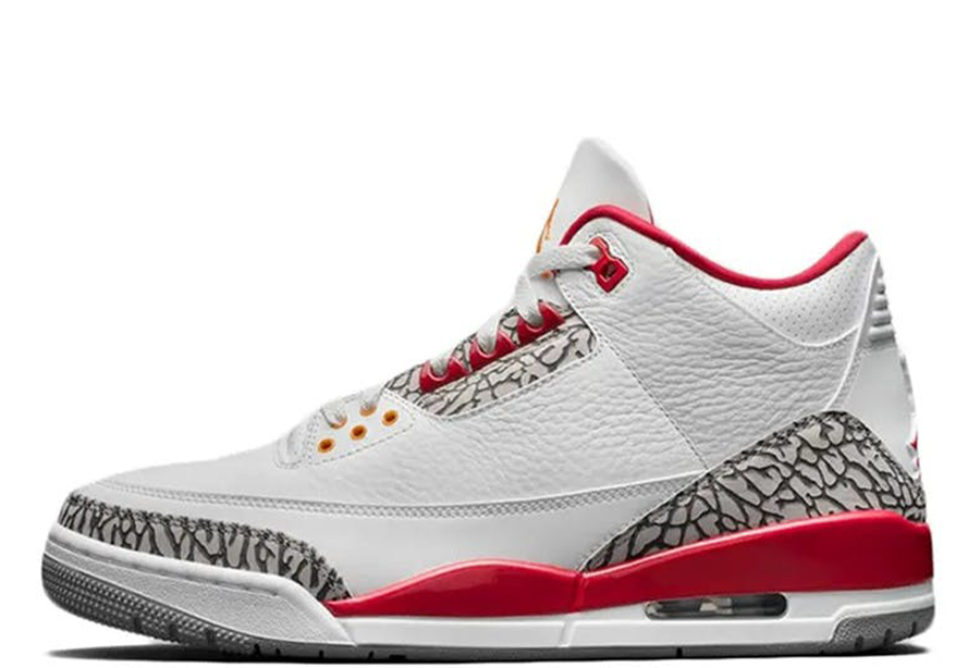 Кецове и обувки Jordan Air Jordan 3 "Cardinal Red" Бяло | CT8532-126, 1