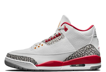 Кецове и обувки Jordan Air Jordan 3 "Cardinal Red" Бяло | CT8532-126, 1