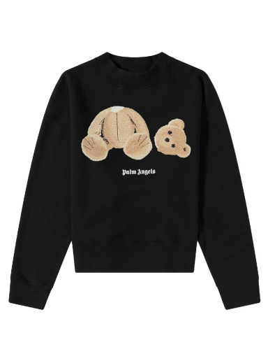 Bear Fitted Crew Sweat