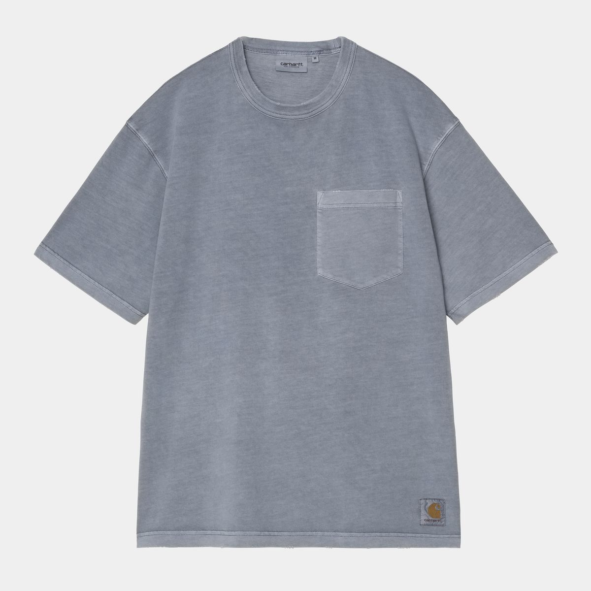 Тениска Carhartt WIP S/S Torion Pocket T-Shirt grind wash Сиво | I035957_9, 0