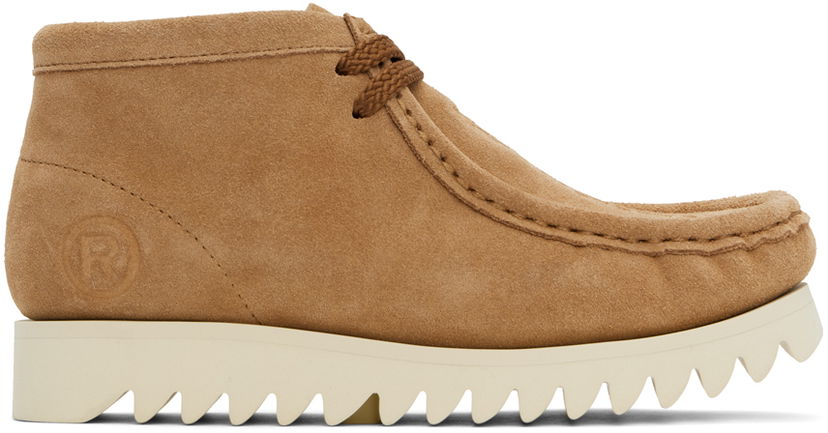 Кецове и обувки BAPE BAPE Beige Manhunt #1 Boots Бежово | 001FWJ802067I