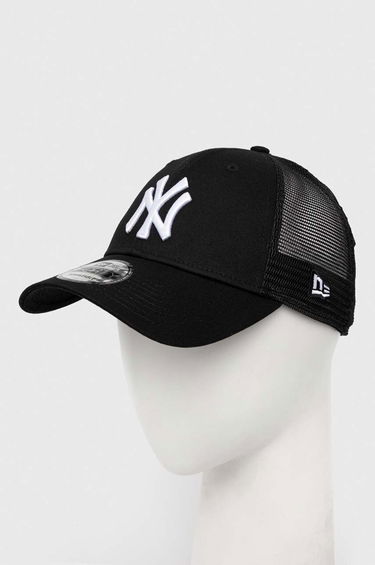 Шапка с козирка New Era New York Yankees Home Field 9FORTY A-Frame Trucker Cap Черно | 60358155.BLKWHI, 0