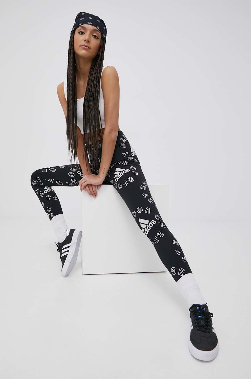 Клинове adidas Originals Allover Print Leggings Черно | HC9169, 0