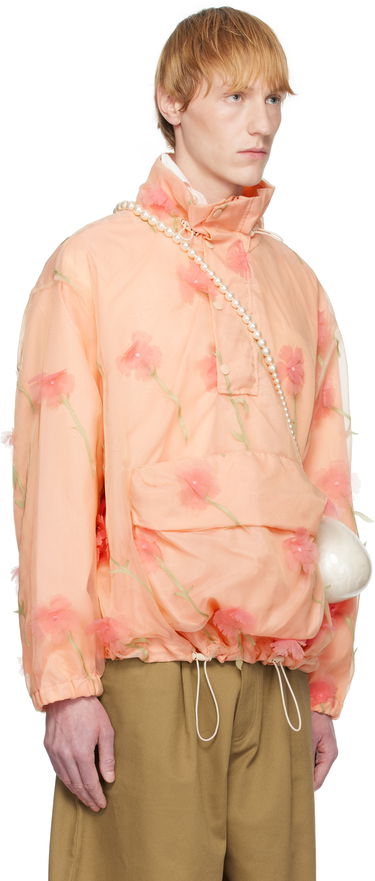 Ветровка Simone Rocha Simone Rocha Carnation Organza Cagoule Jacket Черно | 6123 1245, 4