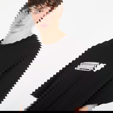 Тениска Carhartt WIP Oversized Short Sleeve Graphic T-Shirt Deconstructed Label Черно | I036008.89XX, 4