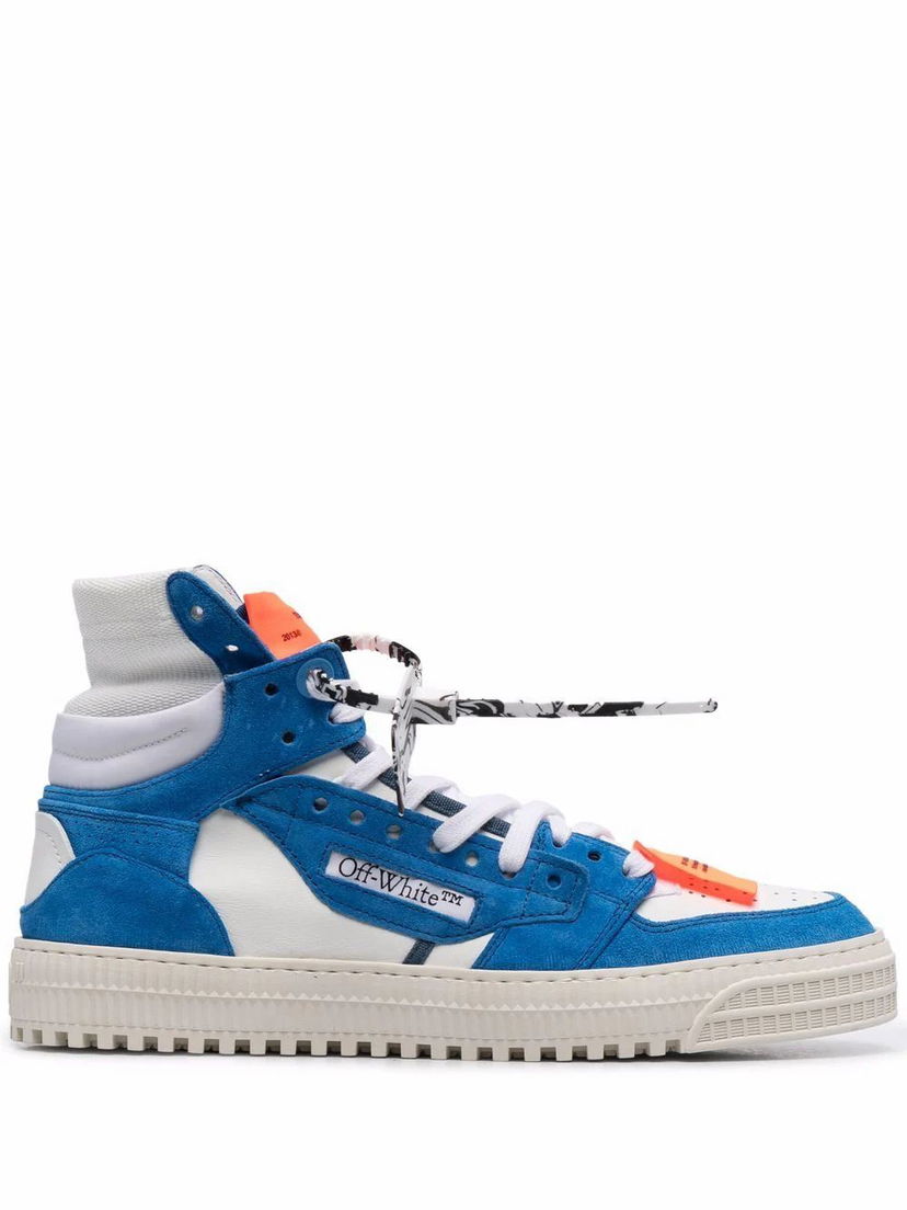 Кецове и обувки Off-White Off-Court 3.0 "White Blue Orange" Синьо | OMIA065F21LEA0034510