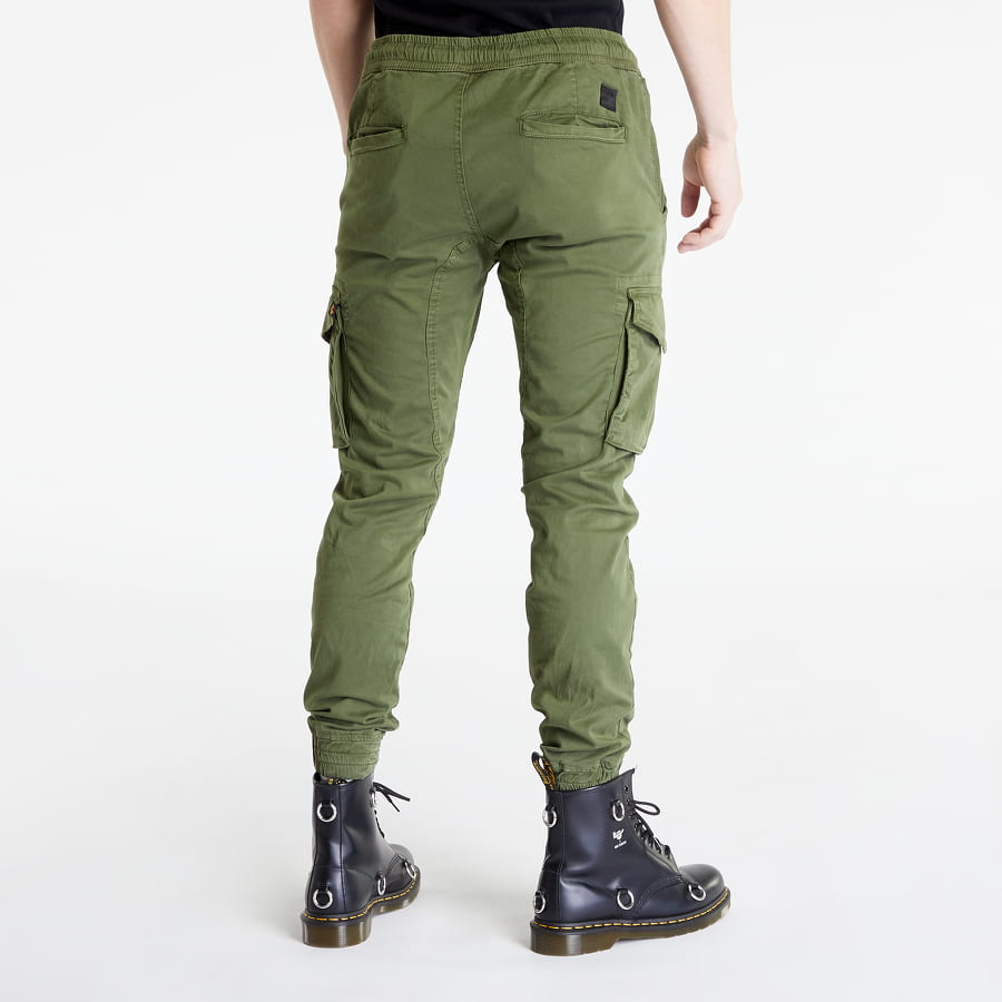 Карго панталони Alpha Industries Cotton Twill Jogger Зелено | 116202-142, 1