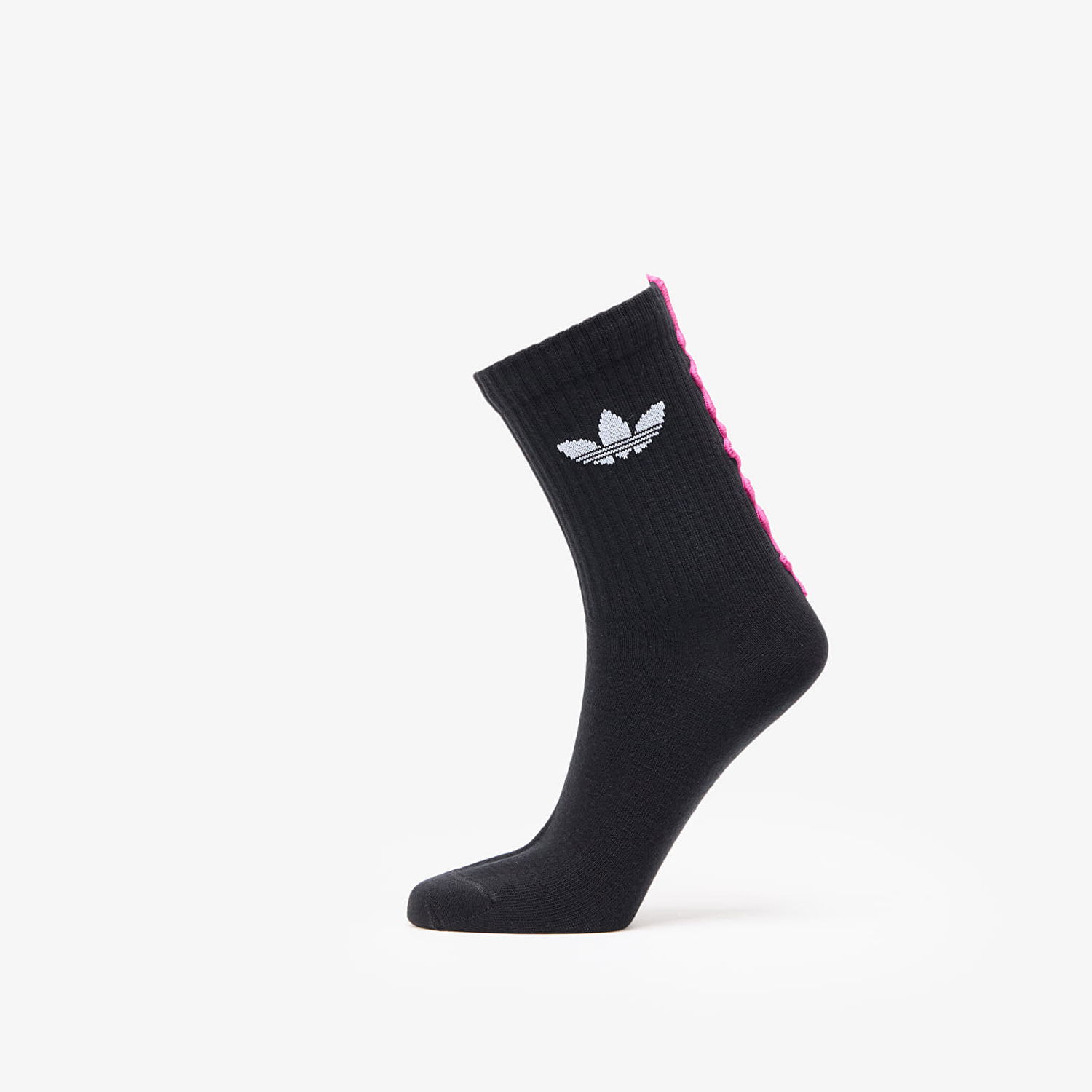Чорапи adidas Performance Ribbed Quarter Socks 2 Pairs Розово | JX5210, 1