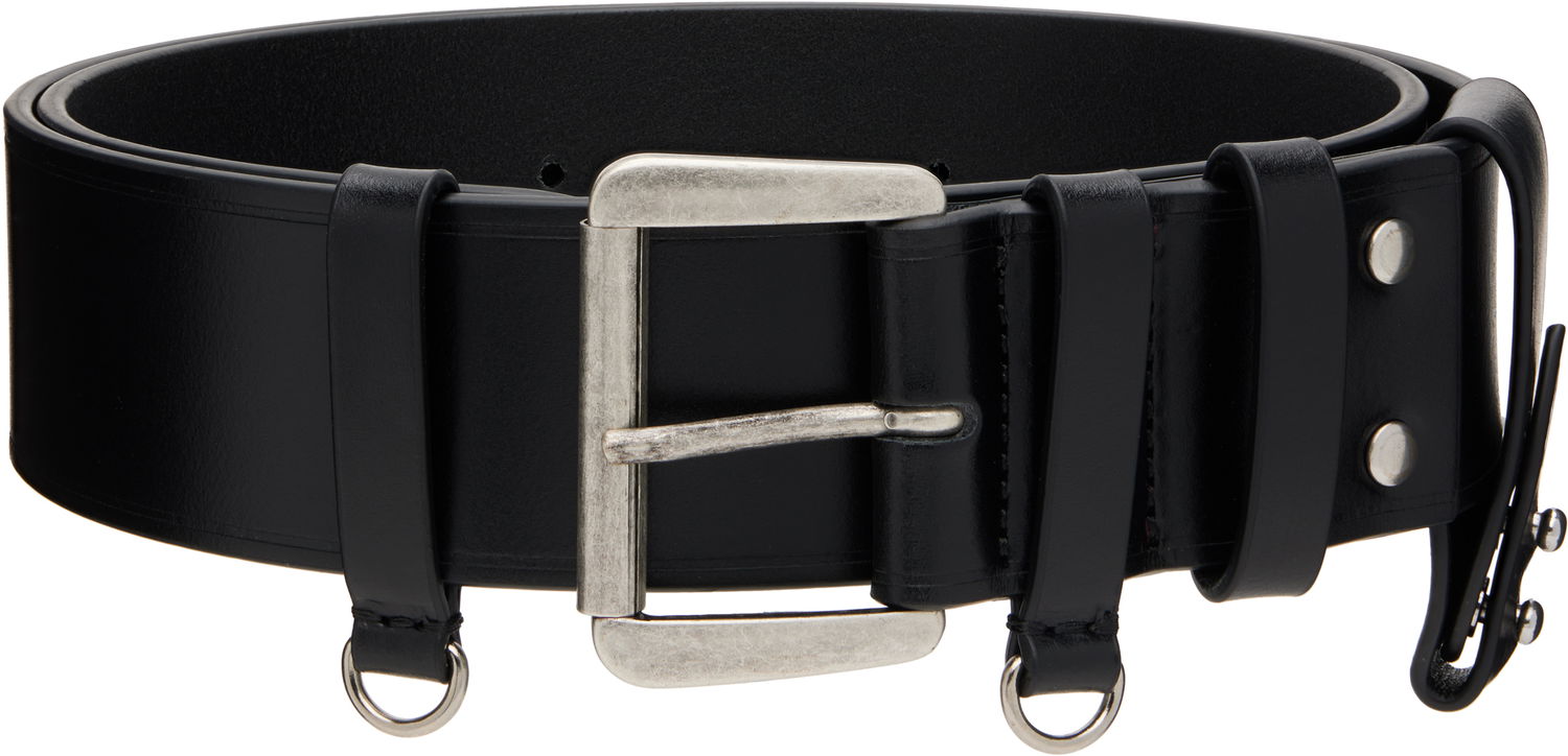 Колани Ann Demeulemeester Ann Demeulemeester Janke Leather Belt Черно | 2520-W-BE02-LT128-099, 0